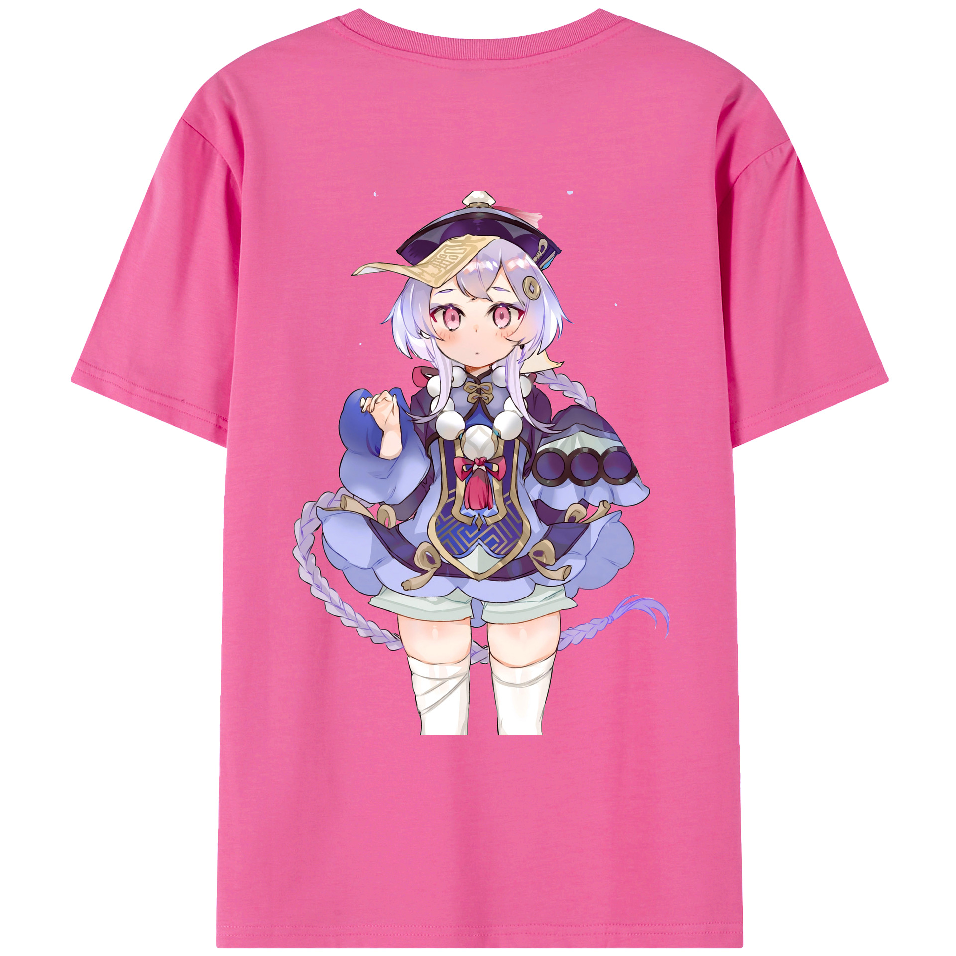 げんし神 七七 なな  genshin Nana レディース半袖Tシャツ(バックプリント)